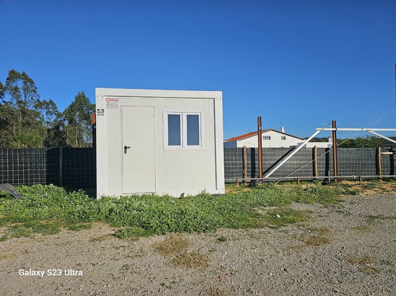 Exterior do contentor amplo de 3 m
